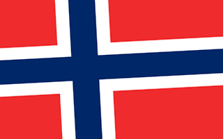 vlag van noorwegen