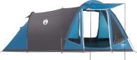 Coleman Waterfall 5 familietent - 5 persoons tent - hybride design - waterdicht en lichtgewicht - blauw/zwart