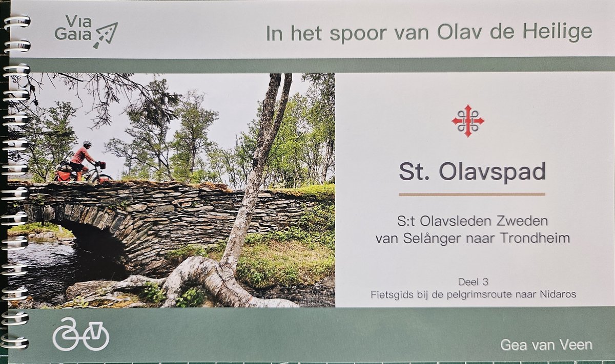 Fietsgids St. Olavspad - Fietsroute van Selanger naar Trondheim Deel 3 | Via Gaia