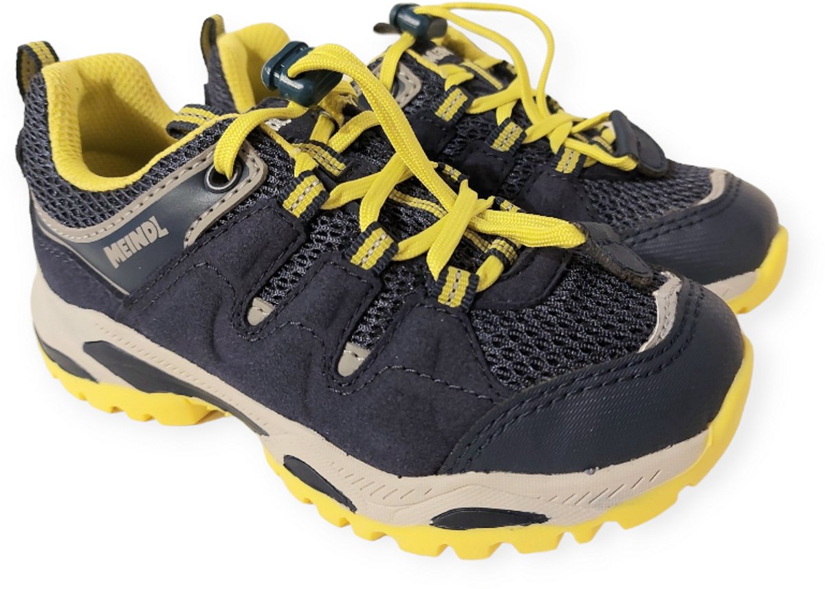 Meindl Wandelschoen Salto Junior 2133 49 Marine Blauw Geel