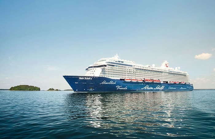 8 daagse Noorse Fjorden Cruise met de Mein Schiff 6 vanuit Kiel langs Duitsland en Noorwegen