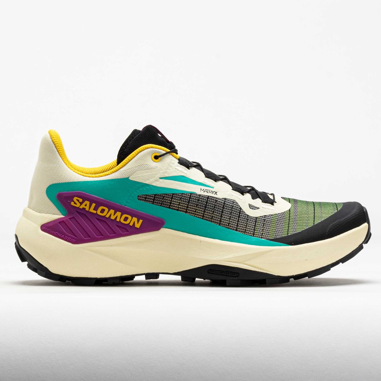 Salomon GENESIS M - Schoen - Transparant Geel/Zwart/Willowherb - 44,5