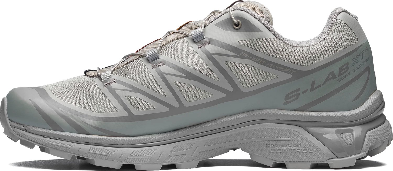 Salomon XT-6 - Unisex - Ghost Gray - Maat EU 48