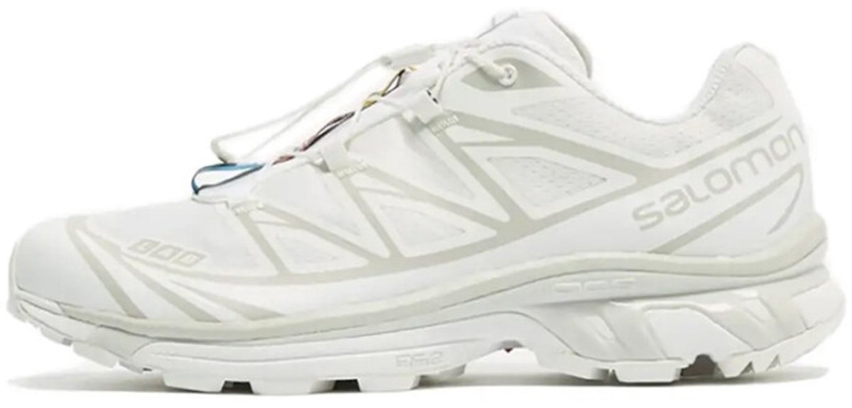 Salomon XT-6 - Unisex - White Lunar Rock - Maat EU 44 2/3